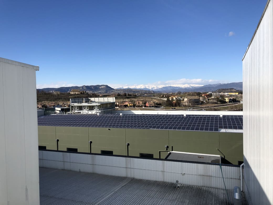 Instalación de placas solares en Gurb, Barcelona