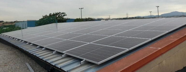 Estructuras Paneles Solares CS-on para ELECTRANS