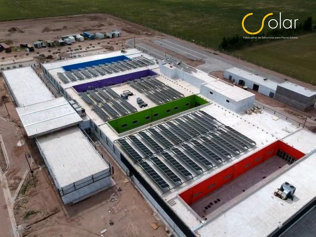 Fabricantes de estructuras para Placas Solares en Argentina en Hospital Tercero