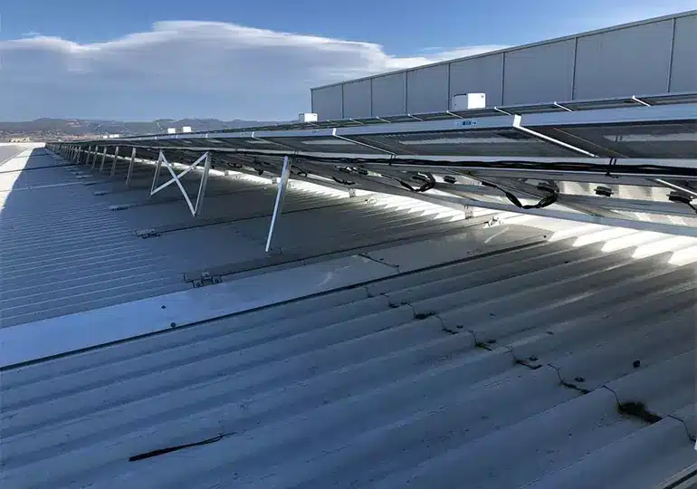 Paneles solares de autoconsumo en Gurb, Barcelona